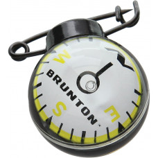 Globe Pin-On Ball Compass
