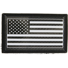 Carbon Fiber Patch USA Flag
