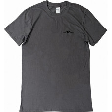 Mens T-Shirt Gray Large