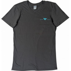 Womens T-Shirt Gray-Teal XL