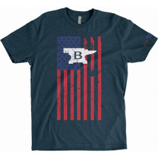 T Shirt Red White and Buck L