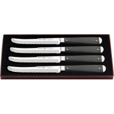 Steak Knife Set Smooth Ebony