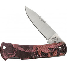 Small Lockback Pink Camo