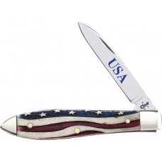 Teardrop Patriotic Bone