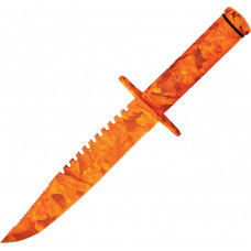 Hunters Camo Survival Knife