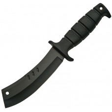 Rubber Handle Combat Cleaver