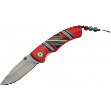 Native Stripe Linerlock Red