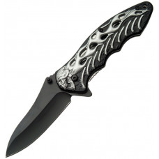 Skull Linerlock A/O Gray