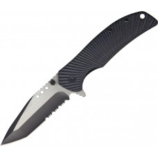 Military Linerlock Black A/O