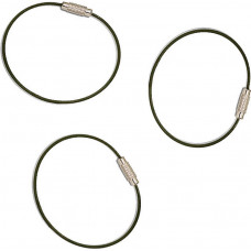 Cable Key Rings 3 Pack