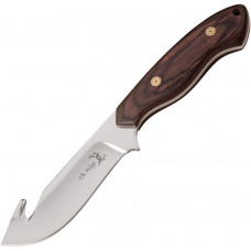 Fixed Blade Guthook Pakkawood