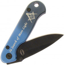 Masonic Bandit Linerlock Blue