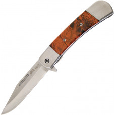 Linerlock Orange Camo