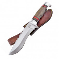 Bowie Wood Handle Leather