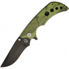 Linerlock Green Camo