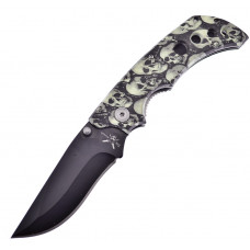 Skull Camo Linerlock