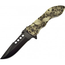 Skull Camo Linerlock A/O