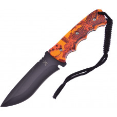 Fixed Blade Orange Camo