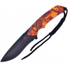 Fixed Blade Orange Camo