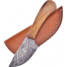 Skinner Damascus Olive Wood