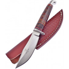 Fixed Blade Stacked Leather