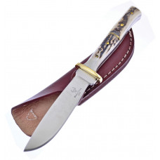 Fixed Blade Stag Handle