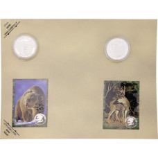 Collectible Coins Bear Deer