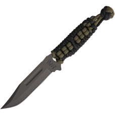 Short USA Neck Knife Black/OD