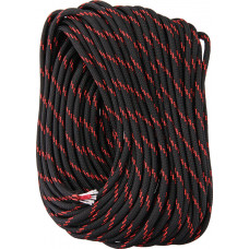 FireCord 50ft Black/Red Line