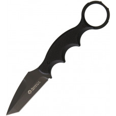 Neck Knife N690 Black G10