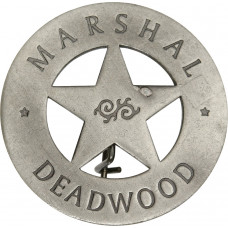 Marshal Deadwood Badge