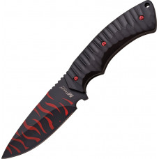 Fixed Blade Red Camo