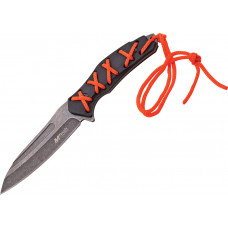 Fixed Blade Orange Paracord