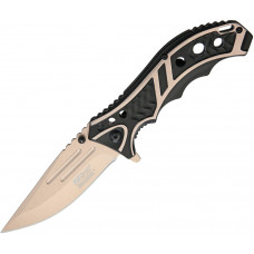 Linerlock Black/Tan A/O