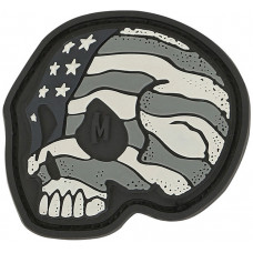 Stars Stripes Skull Patch Swat