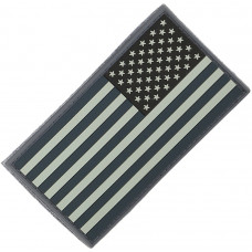 Reverse USA Flag Patch - Small