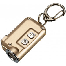 TINI Keychain LED Light Gold