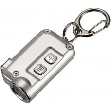 TINI Keychain LED Light Silver