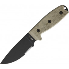 RAT-3 Serrated w/Nylon Sheath