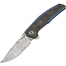 Jack Linerlock Damasteel Blue