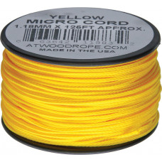 Micro Cord 125ft Yellow
