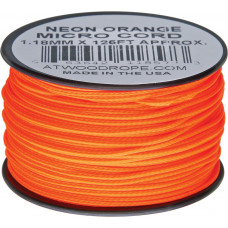 Micro Cord 125ft Neon Orange