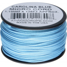Micro Cord 125ft Carolina Blue