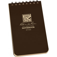 Top Spiral Notebook 3x5 Brown