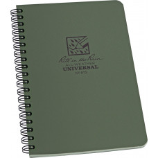 Side Spiral Notebook Green