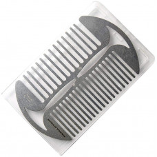 Stainless Steel Beard Comb