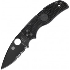 Native 5 Lockback Black Serr