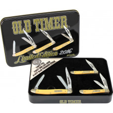 Old Timer Tin Set Yellow