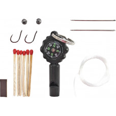 Survival Kit Whistle/Compass
