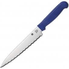 Utility Knife Blue Serrated